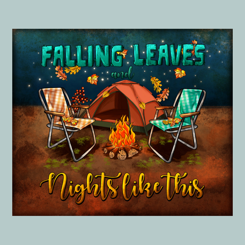 Falling Leaves And Nights Like This Mouse Pad Heavy Core Tee by BundleAndBundleShop | Teevron