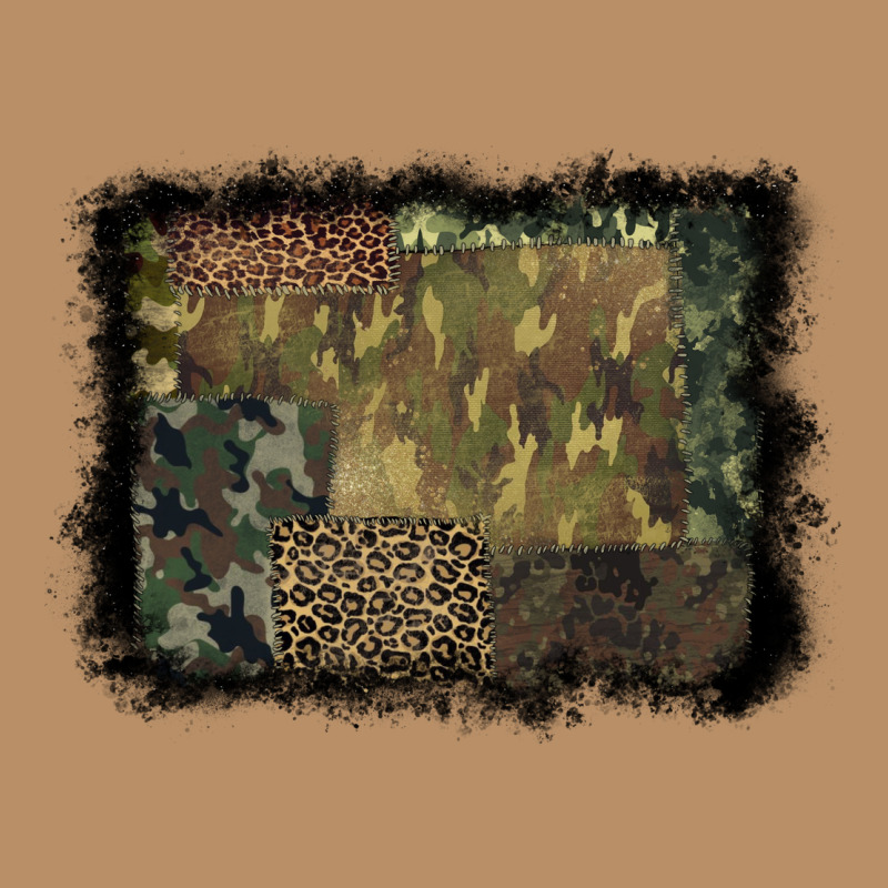 Camouflage Leopard Background Vintage Hoodie by BarkalooDesign | Teevron