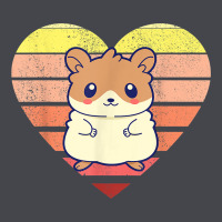 Cute Hamster Design Retro Heart Shape Vintage T Shirt Classic Tee | Teevron