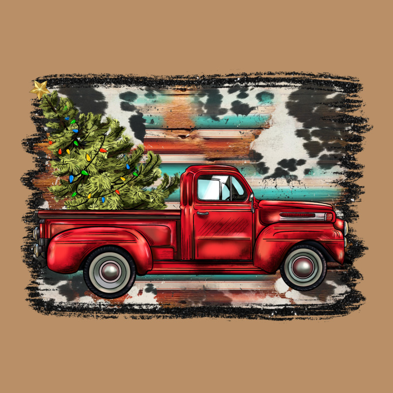 Christmas Truck Vintage Hoodie by BarkalooDesign | Teevron
