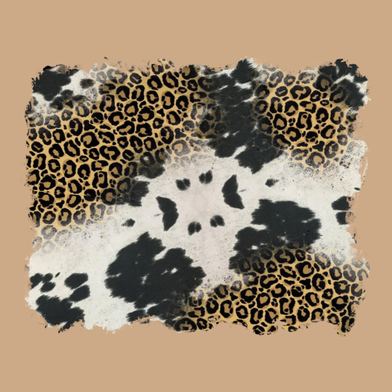Black And White Cowhide Background Vintage Hoodie by BarkalooDesign | Teevron
