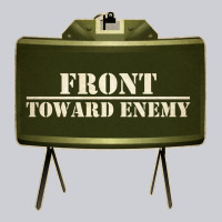 Front Toward Enemy Distressed Claymore Mine Military Classic Tee | Teevron
