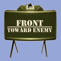 Front Toward Enemy Distressed Claymore Mine Military Classic Tee | Teevron