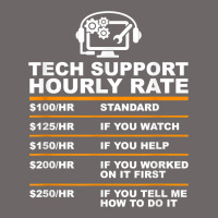 Tech Support Hourly Rate T Shirt Classic Tee | Teevron