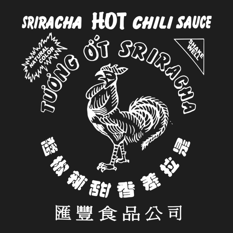 Sriracha Official Hot Chili Sauce Men's Graphic Classic Tee by linhVisuals | Teevron