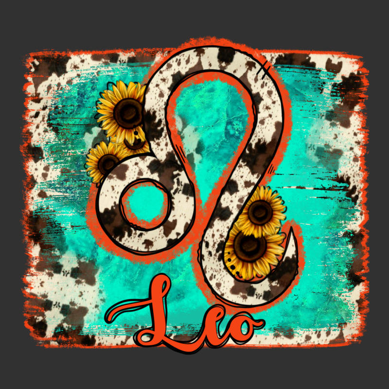 Leo Turquoise Cowhide Urban Heavy Tee by RanaPortraitStore | Teevron