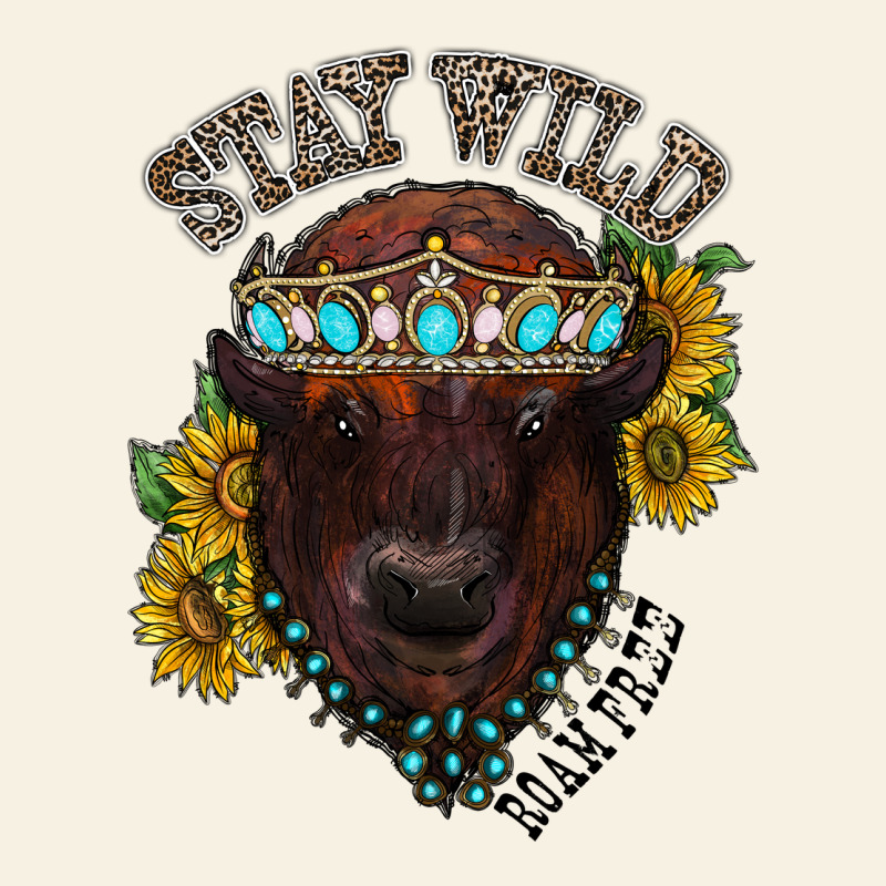 Turquoise Bison Vintage Tee by RacoonDesign | Teevron