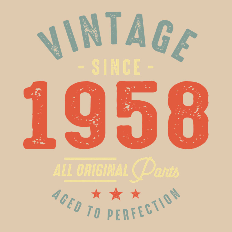Vintage Since 1958 - 64th Birthday Retro Classic Classic Tee by linhVisuals | Teevron