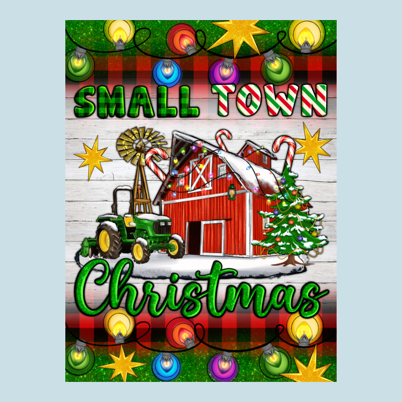 Small Town Christmas Ladies Tee by Artiststas | Teevron