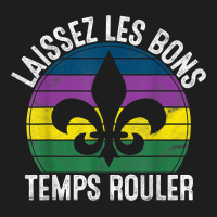 Laissez Les Bons Temps Rouler Gift Mardi Gras Masquerade T Shirt Classic Tee | Teevron