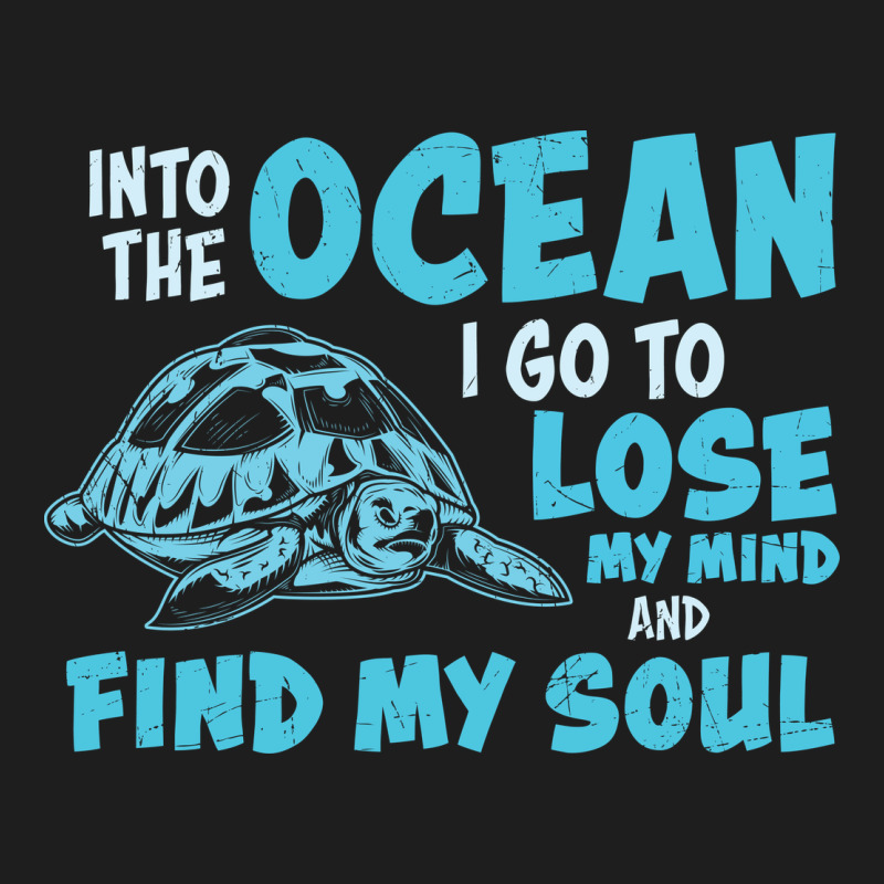 Into The Ocean I Go To Find My Soul Classic Tee by linhVisuals | Teevron
