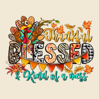 Thankful Blessed Kind Of Mess Premium Tee | Teevron