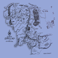 Middle Earth Map [tw] Classic Tee | Teevron