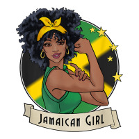 jamaican black woman t shirt jamaica afro girl pride | Teevron