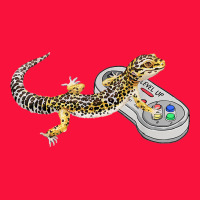 Leopard Gecko Playing Video Game Lizard & Reptiles Gamers T Shirt Classic Tee | Teevron