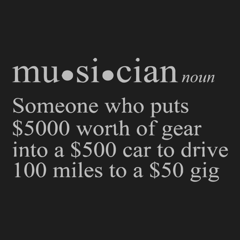 Musician Definition Classic Tee by linhVisuals | Teevron