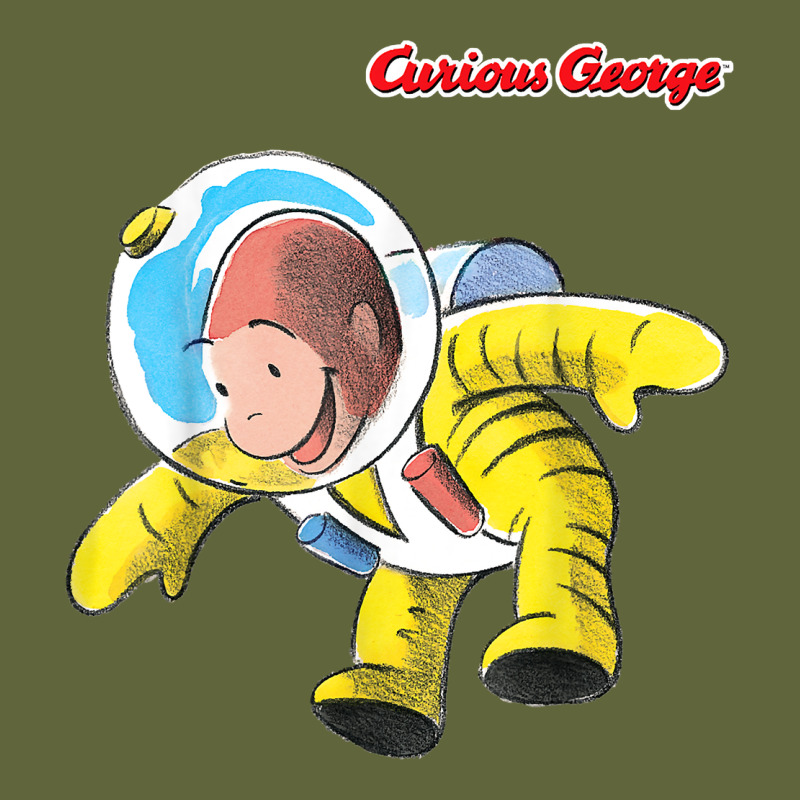 Curious George Happy Astronaut Portrait T Shirt Classic Tee by linhVisuals | Teevron