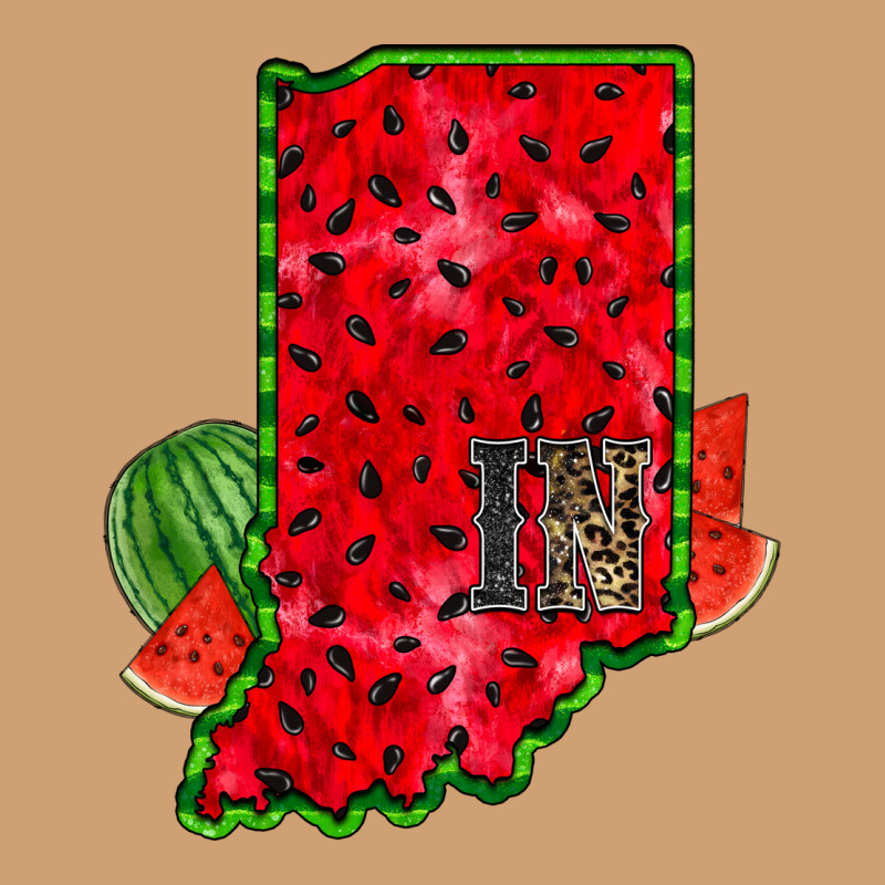 Indiana Watermelon Vintage Tee by RacoonDesign | Teevron