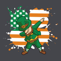 Dabbing Leprechaun Irish American Flag Classic Tee | Teevron