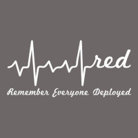 Red Friday Military Remember Everyone Deployed Heartbeat T Shirt Classic Tee | Teevron