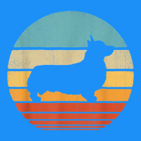 Corgi Retro Vintage 60s 70s Sunset Dog Lovers Men Women T Shirt Classic Tee | Teevron