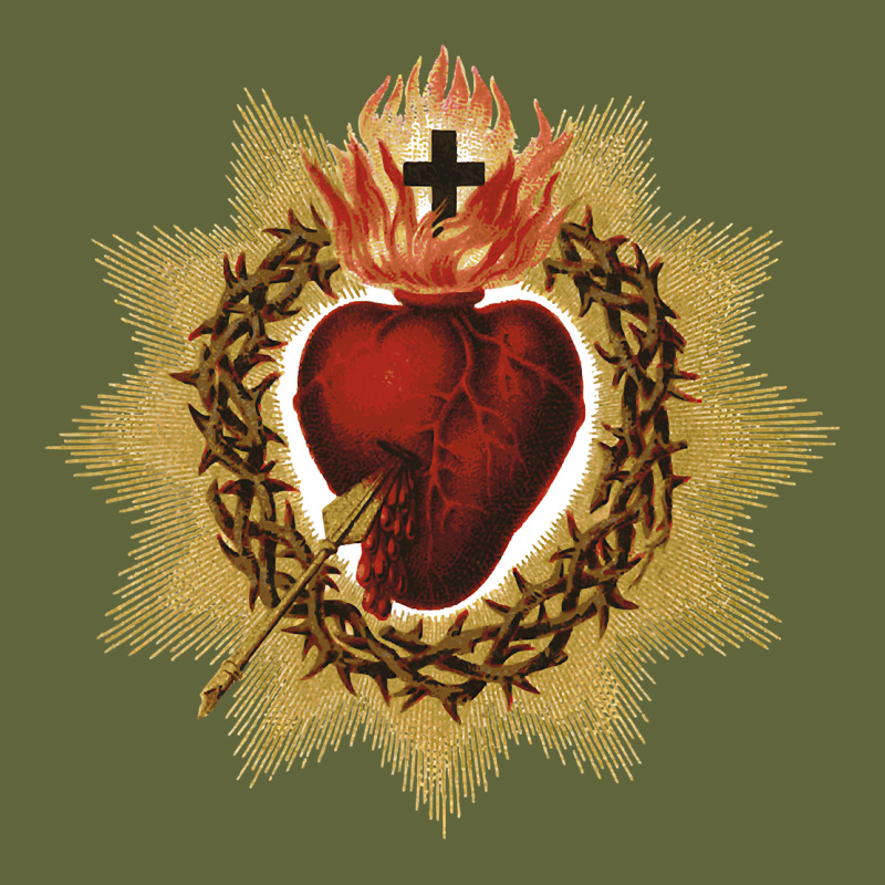 Sacred Heart Of Jesus Catholic Devotion T Shirt Classic Tee by linhVisuals | Teevron