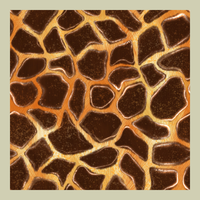 Giraffe Seamless Pattern Heavy Core Tee by BundleAndBundleShop | Teevron