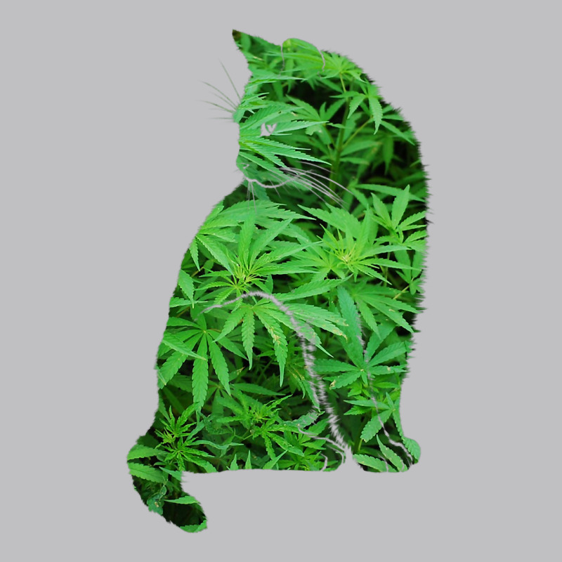 Funny Cannabis & Cat Lover Marijuana Weed Smoker Art T Shirt Classic Tee by linhVisuals | Teevron