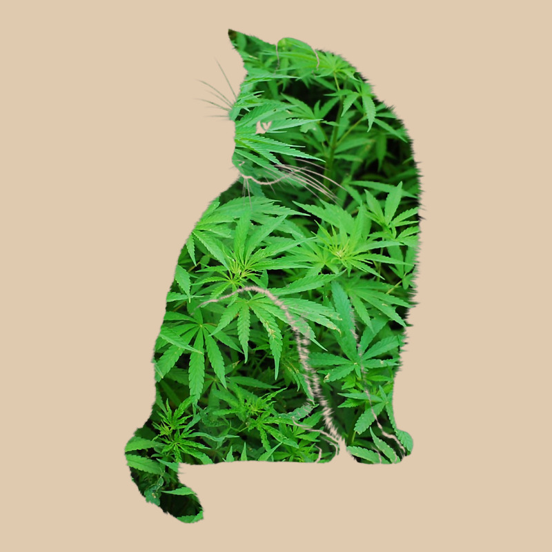 Funny Cannabis & Cat Lover Marijuana Weed Smoker Art T Shirt Classic Tee by linhVisuals | Teevron