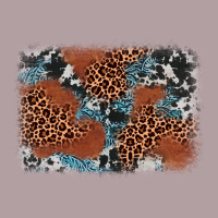 Leopard Cowhide Background Vintage Hoodie | Teevron