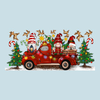 Christmas Gnome Truck Ladies Tee | Teevron