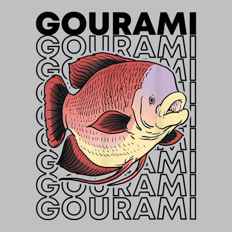Giant Gourami Fish 80's Monster Fish Keeper Tropical Fish T Shirt Classic Tee by linhVisuals | Teevron