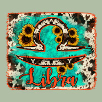 Libra Turquoise Cowhide Urban Heavy Tee | Teevron