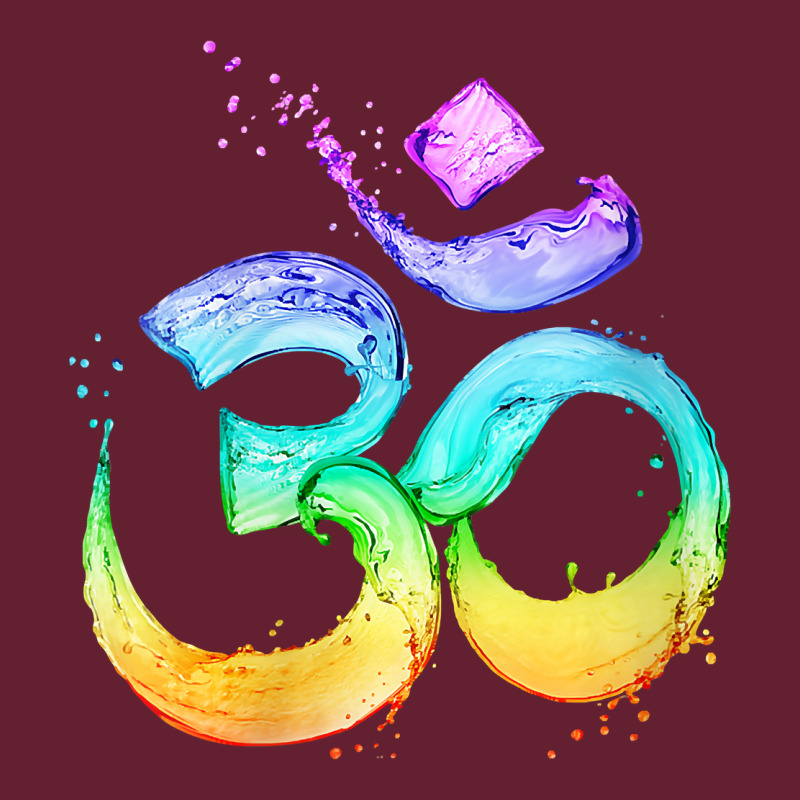 Womens Om Symbol   Psy Trance Goa Yoga Meditation Buddhism Buddhist V Classic Tee by linhVisuals | Teevron