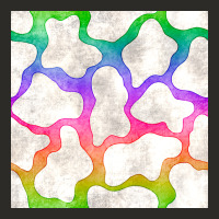Watercolor Rainbow Cow Seamless Pattern Heavy Core Tee | Teevron