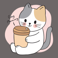 Cat Drinking Coffee Kitten Kawaii Japanese Kitty Classic Tee | Teevron