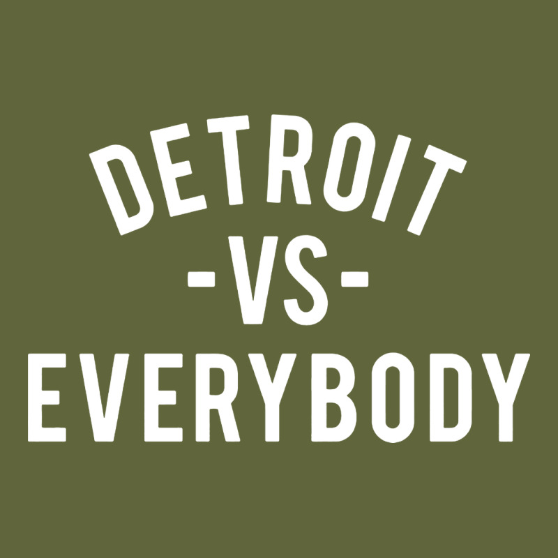 Det Roit Vs Everybody Classic Tee by linhVisuals | Teevron