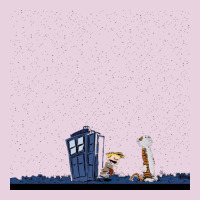 Newcalvin And Hobbes Night Star Tardis Classic Tee | Teevron
