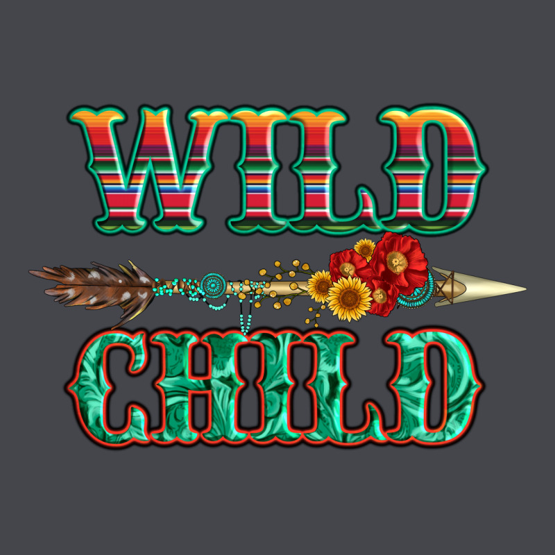 Wild Chıld Serape Sunflower And Gemstone With Arrow Long Sleeve Tee by Artiststas | Teevron