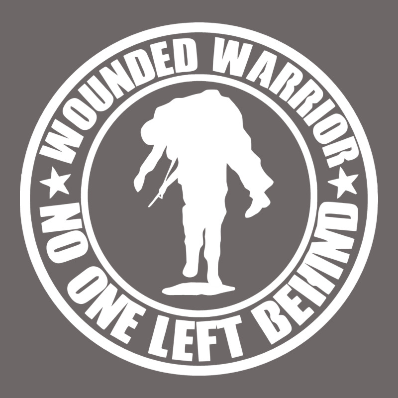 Wounded Warrior No One Left Behind War Veteran Classic Tee by linhVisuals | Teevron