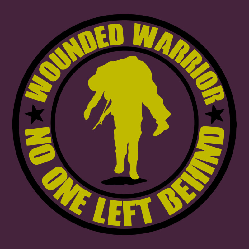Wounded Warrior No One Left Behind War Veteran Classic Tee by linhVisuals | Teevron