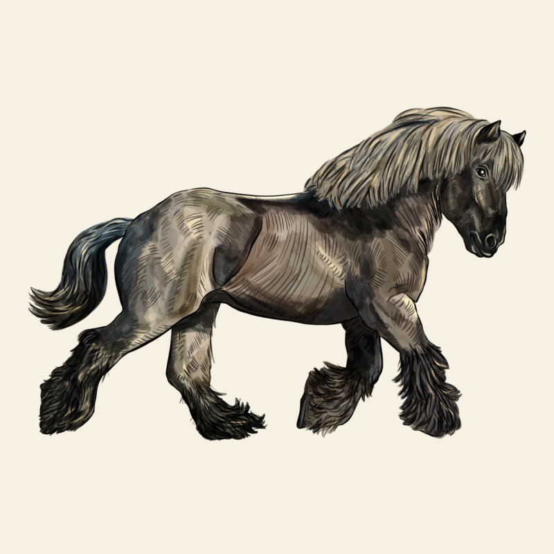 Belgian Horse Vintage Tee by LillyAllenDesigns | Teevron