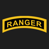 Army Ranger Tab   Black & Gold   Army Ranger Tab Black Gold Classic Tee | Teevron