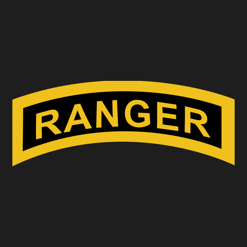 Army Ranger Tab   Black & Gold   Army Ranger Tab Black Gold Classic Tee by linhVisuals | Teevron