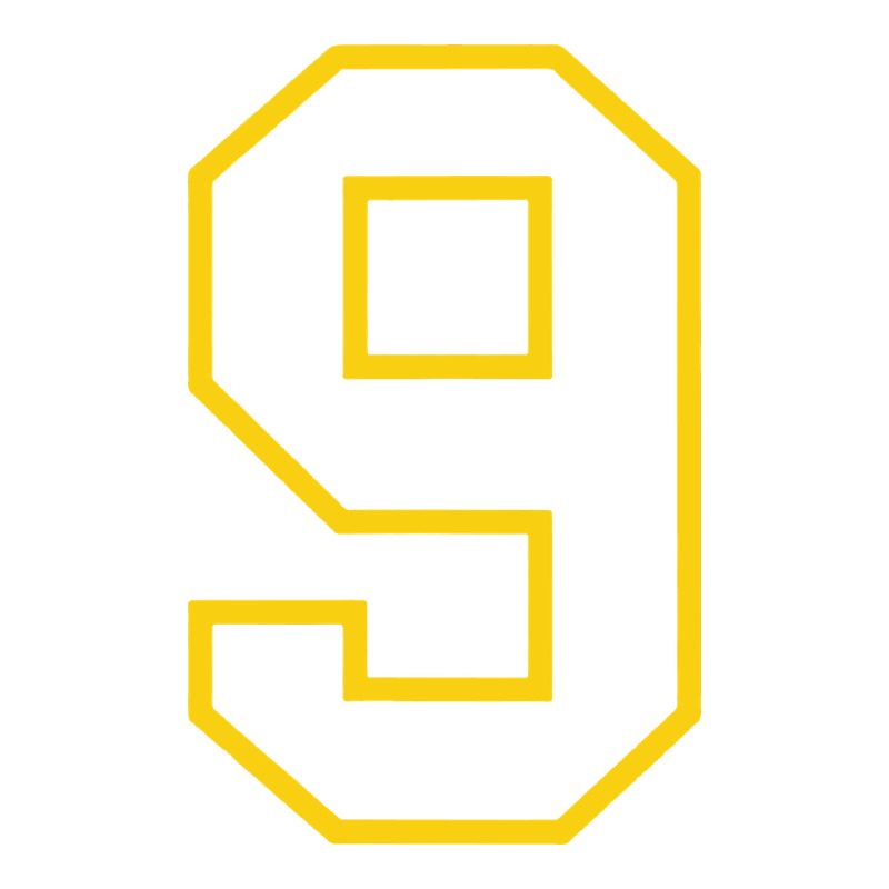 Number #9 Sports Jersey Uniform Classic Tee by linhVisuals | Teevron