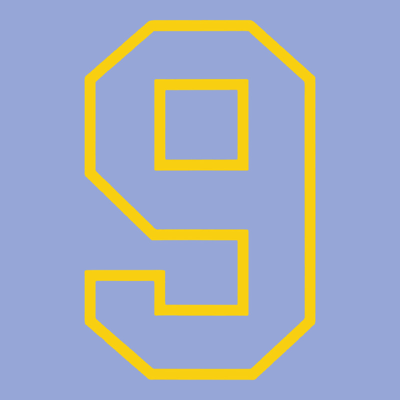 Number #9 Sports Jersey Uniform Classic Tee by linhVisuals | Teevron