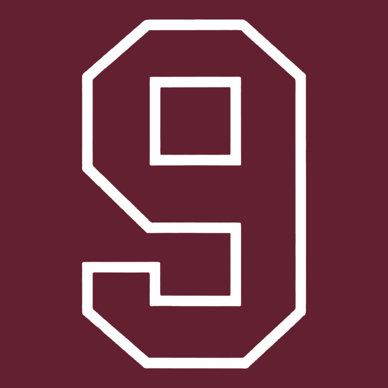 Number #9 Sports Jersey Uniform Classic Tee by linhVisuals | Teevron