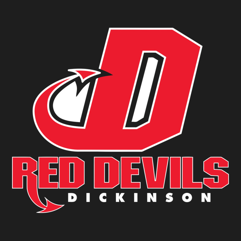 Red De Dickinson College Vectorized Classic Tee by linhVisuals | Teevron