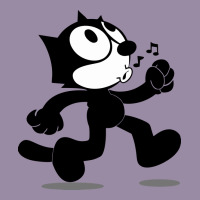 Felix The Black Cat Music Classic Tee | Teevron