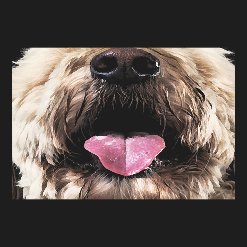 Labradoodle T  Shirtfunny Labradoodle Face Mask Funny Dog Mouth T  Shi Classic Tee by linhVisuals | Teevron